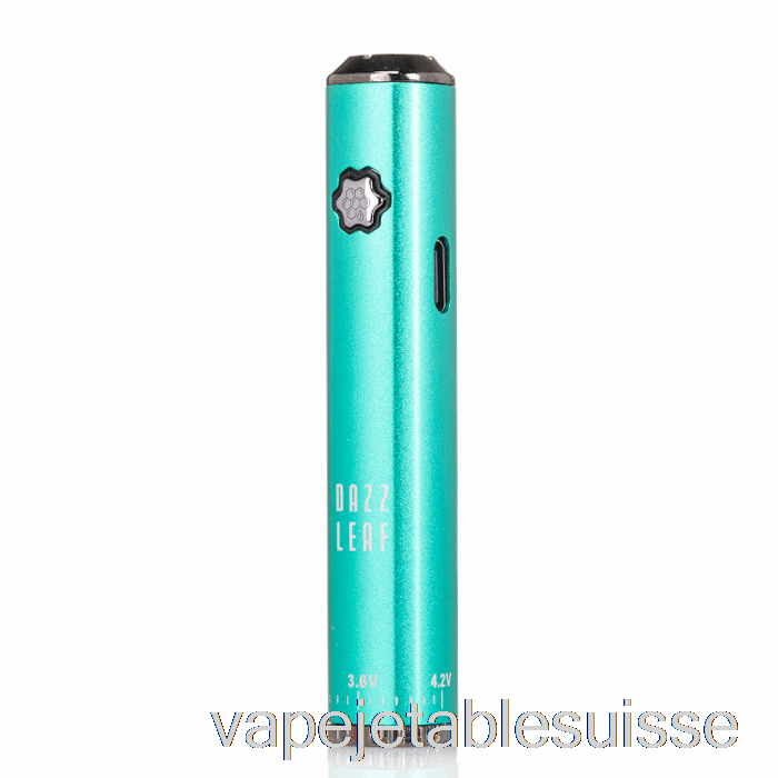 Vape Suisse Dazzleaf Squarii Bottom Twist 510 Batterie Vert Menthe